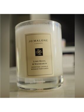 NEW Jo Malone Cream Glass Lime Basil & Mandarin Candle